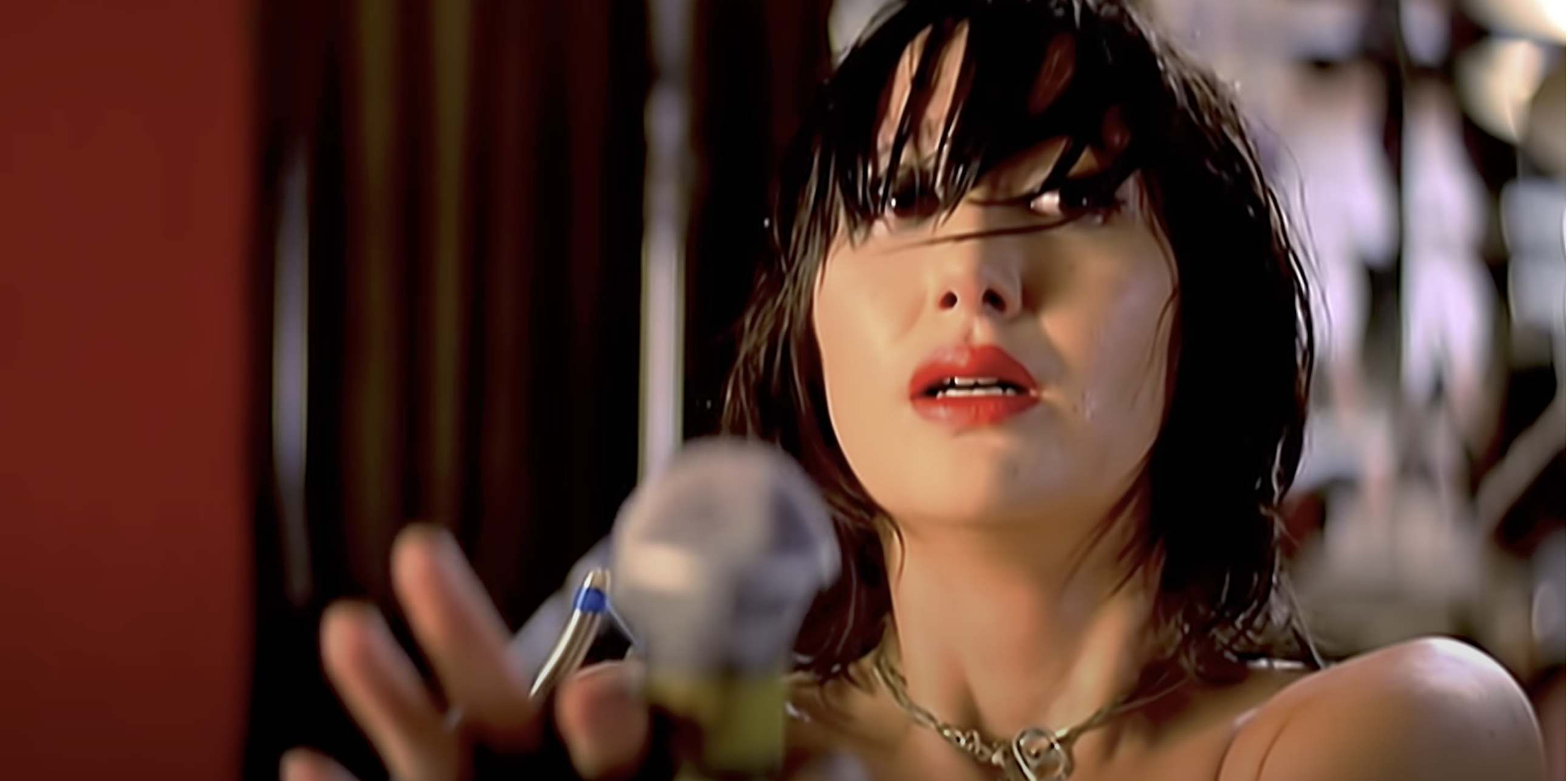 Still from &ldquo;Maps&rdquo; official music video (2003, directed by Patrick Daughters, &copy;Interscope Records)